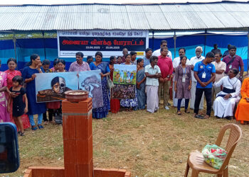 செம்மணியில் ஏற்றப்பட்டது “அணையா தீபம்”!