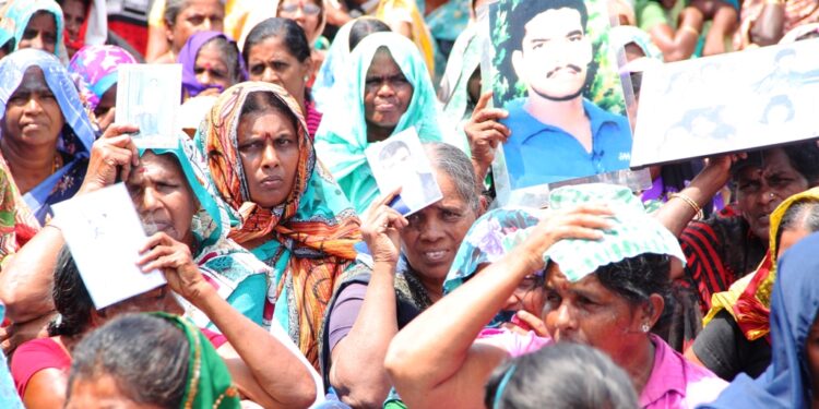 வடக்கு கிழக்கு வலிந்து காணாமல் ஆக்கப்பட்டோரின் உறவுகள் சங்கத்தின் புதிய நிர்வாகம்