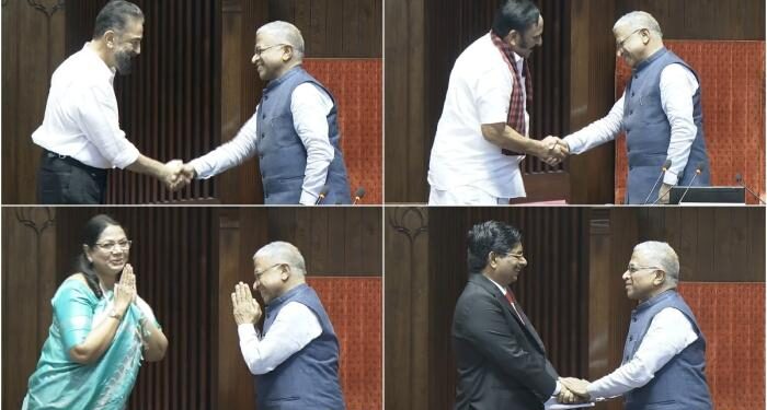இந்திய நாடாளுமன்றத்தின்மாநிலங்களவை உறுப்பினராக கமல்ஹாசன் உட்பட தமிழகத்தைச் சேர்ந்த 4 பேர் பதவியேற்பு