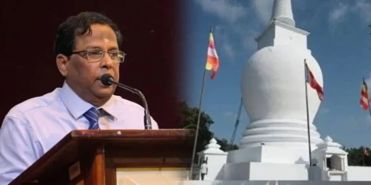 காணியை விட்டு வெளியேறுமாறு தையிட்டி விகாராதிபதிக்கு கடிதம்