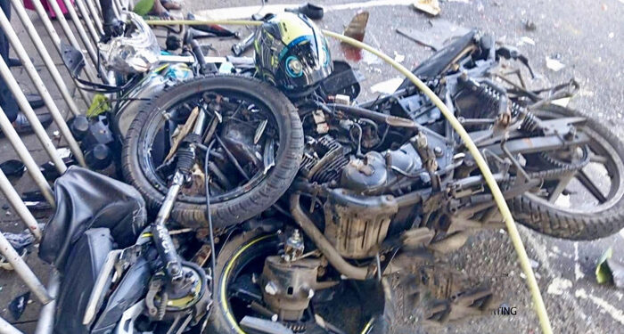 பொரளையில் விபத்து – ஒருவர் பலி, ஐந்துக்கும் மேற்பட்டோர் காயம்