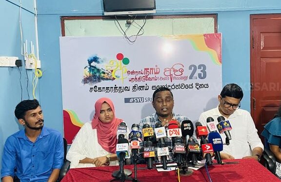 சோஷலிசம் இளைஞர் சங்கம் யாழ். தேவி ஊடாக நாளை யாழ்ப்பாணத்துக்கு பயணம்