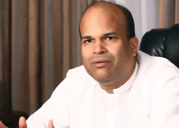 மிலிந்த மொரகொடவுடன் ஜேர்மன் தூதுவர் பெலிக்ஸ் நோமன் சந்திப்பு