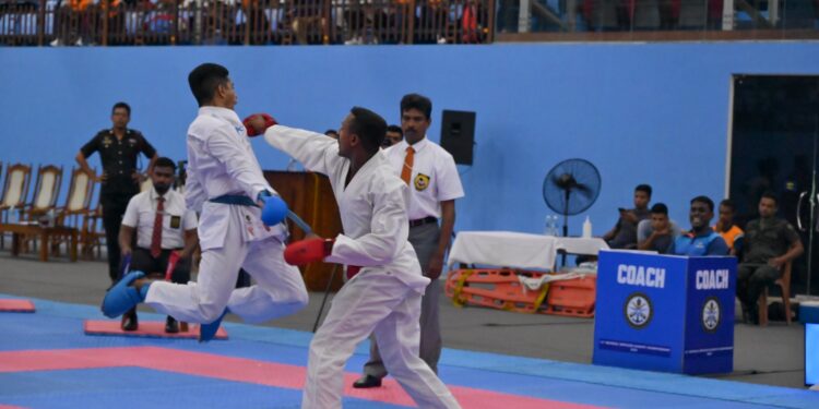 கராத்தே சாம்பியன்ஷிப் : 4வது முறையாக இராணுவம் வெற்றி!