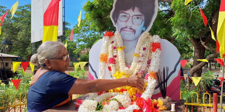 ‘தியாக தீபம்’ திலீபனின் 4 ஆம் நாள் நினைவேந்தல்