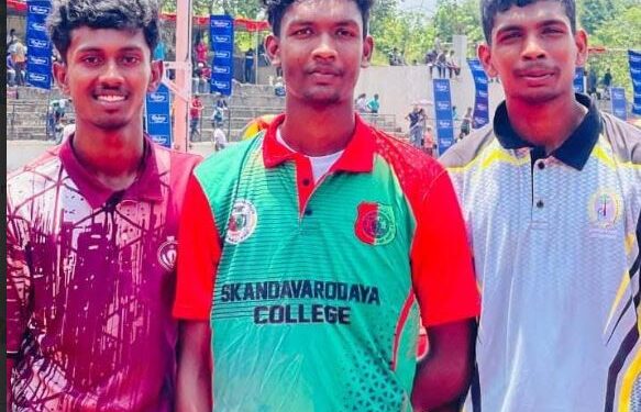 தேசிய மட்ட கோலூன்றி பாய்தல் – பதக்கங்களை சுவீகரித்த வட. மாகாண வீரர்கள்