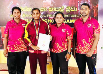 தேசியமட்ட பளுதூக்கல் போட்டி- யாழ். சென் ஜேம்ஸ் மகளிர் வெண்கலம்