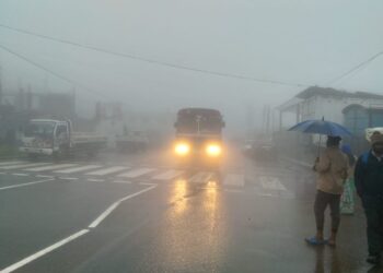 நுவரெலியாவில் கடும் பனிமூட்டம் : சாரதிகள் அவதி!