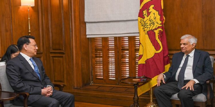 ரணில் விக்ரமசிங்கவை சந்தித்த சீனத் தூதுவர்