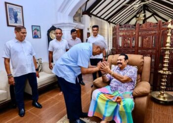 மஹிந்தவின் வீட்டுக்கு சென்ற கோட்டாபய