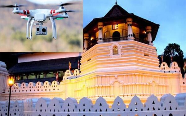 தலதா மாளிகையைப் படம் பிடித்த சீனப் பிரஜை கைது!