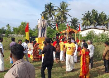 ஊரெழுவில் திலீபனுக்கு நினைவஞ்சலி!