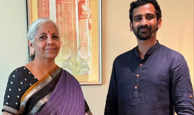 இந்திய நிதி அமைச்சரை சந்தித்த ஜீவன் தொண்டமான்