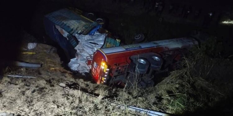 மத்திய அதிவேக வீதியில் விபத்து!