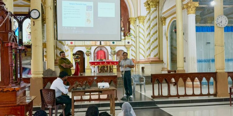 யாழ்.நகர வணக்கஸ்தலங்களில் டெங்கு விழிப்புணர்வு கலந்துரையாடல்