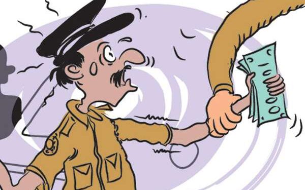 இலஞ்சம் வாங்கிய கான்ஸ்டபிள் கைது!