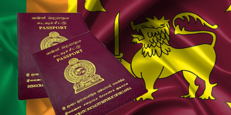 பின்தள்ளப்பட்ட இலங்கைக் கடவுச்சீட்டு!