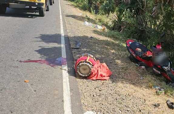 மூதூரில் விபத்து : வாத்தியக் கலைஞர் படுகாயம்!