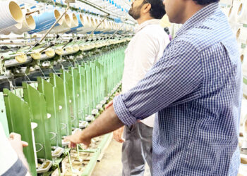 குருநகர் வலைத் தொழிற்சாலைக்கு இளங்குமரன் எம்.பி. நேற்று விஜயம்