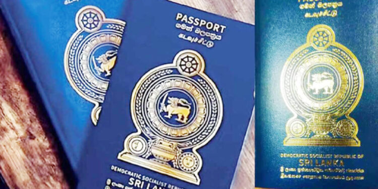 உலகத் தரவரிசையில் இலங்கை கடவுச்சீட்டு 98 ஆவது இடம்!