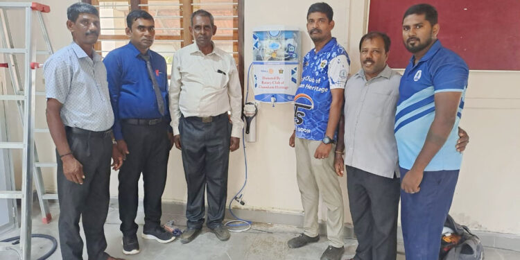 குடிநீர் சுத்திகரிப்பு : இயந்திரம் வழங்கல்