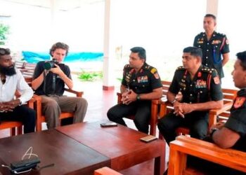 சுரானின் சைக்கிள் பயணத்திற்கு இராணுவத்தினர் அமோக வரவேற்பு!