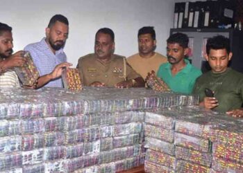 3 இலட்சத்து ஐம்பதாயிரம் போதை மாத்திரை கடத்தல்!