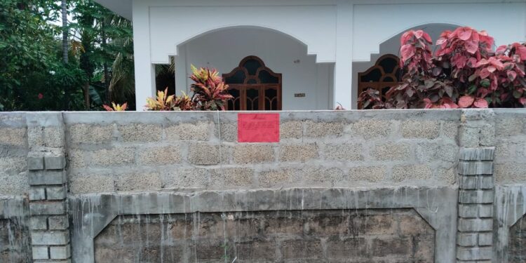 சட்ட விரோதக் கட்டடங்களுக்கு சிவப்பு எச்சரிக்கை!