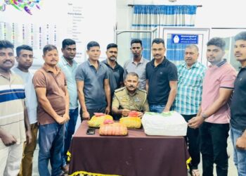 யாழ். நகரில் 6 -½ கேரள கஞ்சா மீட்பு : ஒருவர் கைது!