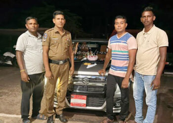 யாழ்.பிரபல வர்த்தகரின் மகன் காரில் ஹெரோயினுடன் கைது