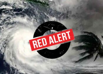 கன மழை தொடர்பில் சிவப்பு எச்சரிக்கை!