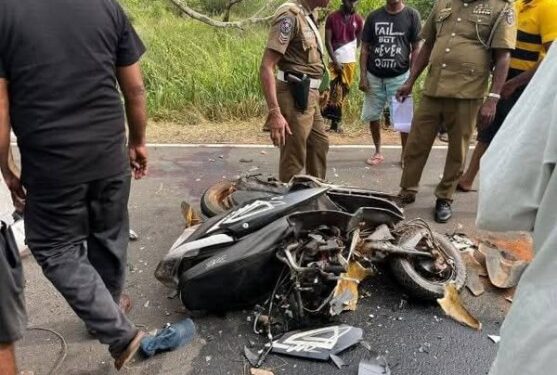 இரு உயிர்களைப் பலியெடுத்த அதிவேகம்!