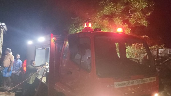 கிளிநொச்சியில் தீப் பரவல்