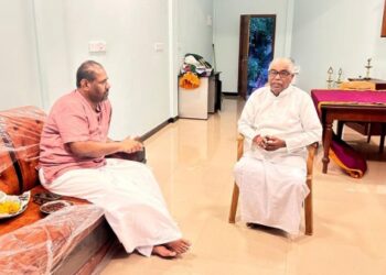 இந்து மாமன்றத்தின் உப தலைவரைச் சந்தித்த கஜேந்திரகுமார் எம்.பி