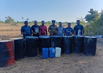 கசிப்பு உற்பத்தி நிலையம் முற்றுகை – இளைஞன் கைது