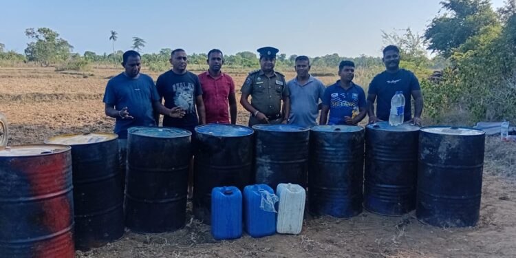 கசிப்பு உற்பத்தி நிலையம் முற்றுகை – இளைஞன் கைது