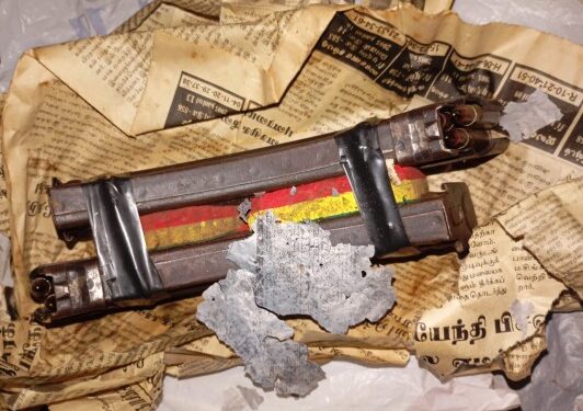 யாழ்.பல்கலை வளாகத்தில் மெகசின்கள் அடையாளம்!