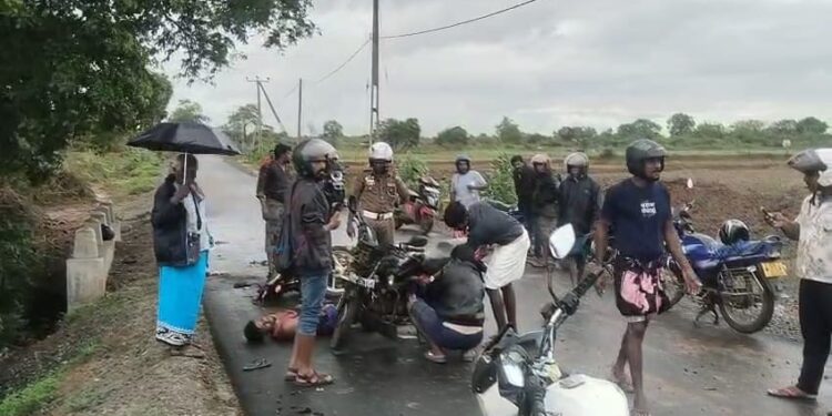 சம்பூரில் விபத்து ஐவர் படுகாயம்!