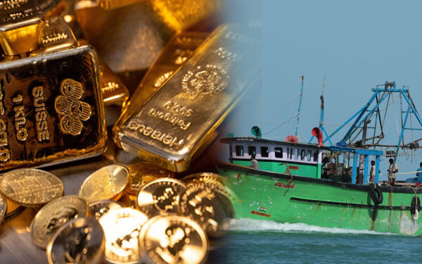 தங்கத்தை கைப்பற்றிய கடற்படையினர்!