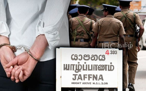 யாழில் கைதான பெண் சட்டத்தரணி