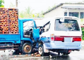 ஹயஸ் – லொறி மோதி விபத்து!