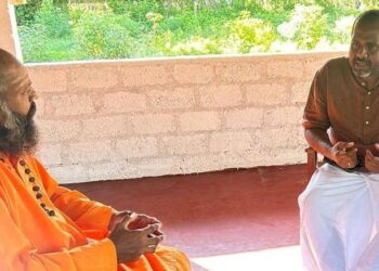 வேலன் சுவாமிகளை சந்தித்த கஜேந்திரகுமார் எம்.பி