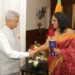 இந்திய வெளிவிவகார அமைச்சரை சந்தித்த இலங்கைப் பிரதமர்!