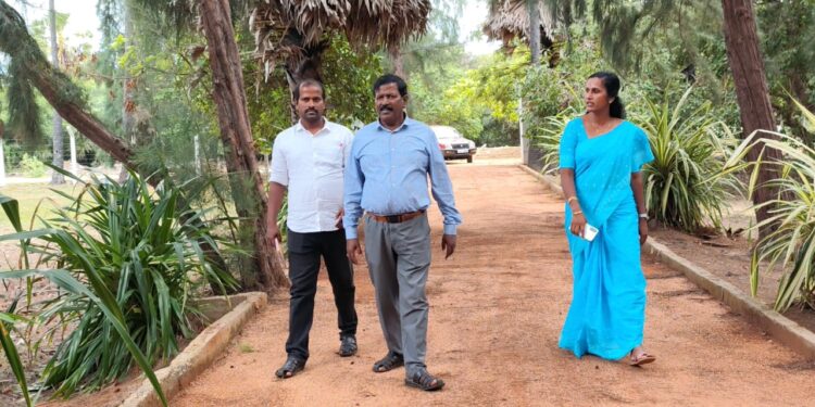 ஆழிவனம் இயற்கை சுற்றுலாத்தலத்தை மேம்படுத்த ரவிகரன் கள விஜயம்