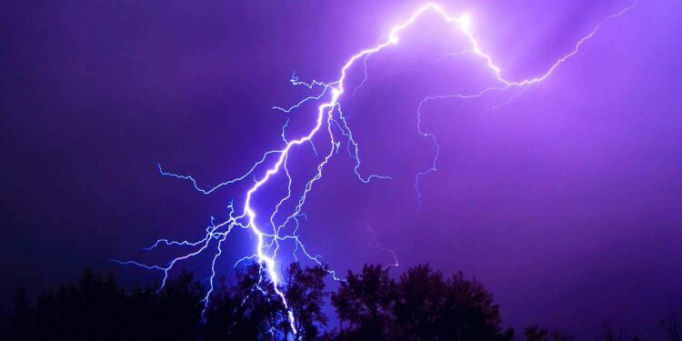 மின்னல் தாக்கம் குறித்து எச்சரிக்கை!