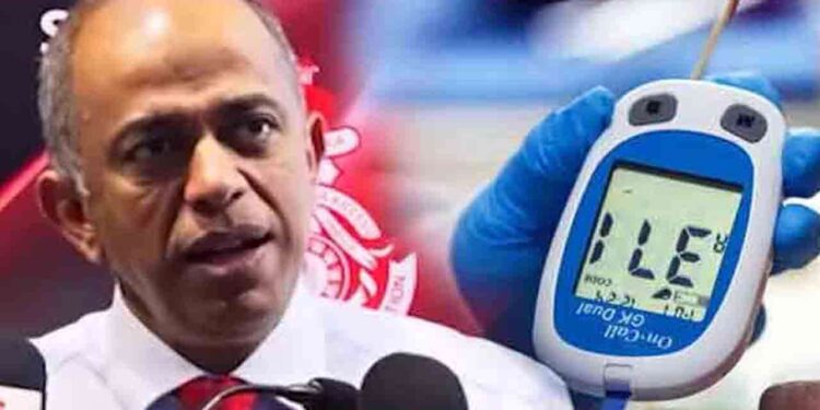 இலங்கையில் 2 மில்லியன் நீரிழிவு நோயாளர்கள்!