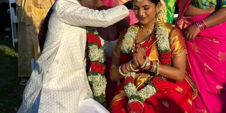 தமிழ்ப்பெண்ணை கரம்பிடித்த கறுப்பினத்தவர்!