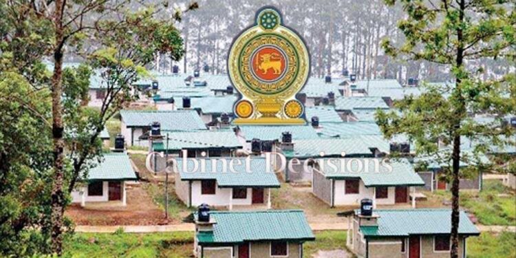 பெருந்தோட்ட மக்களுக்கு புதிய வீடுகள்