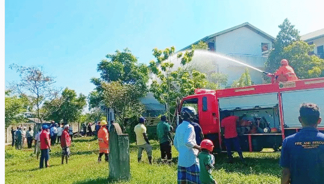 தென்கிழக்கு விஞ்ஞான பீட விடுதியில் தீ விபத்து