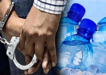 தண்ணீர் போத்தலுக்கு அதிக விலை : ஹோட்டல் முகாமையாளர் கைது!